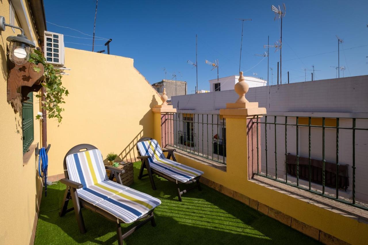 Ferienwohnung Triana Penthouse Sevilla Exterior foto