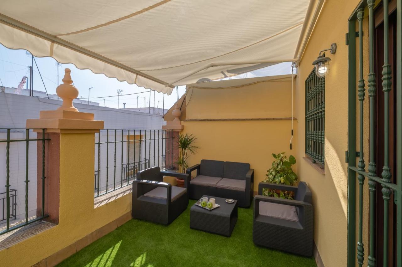 Ferienwohnung Triana Penthouse Sevilla Exterior foto
