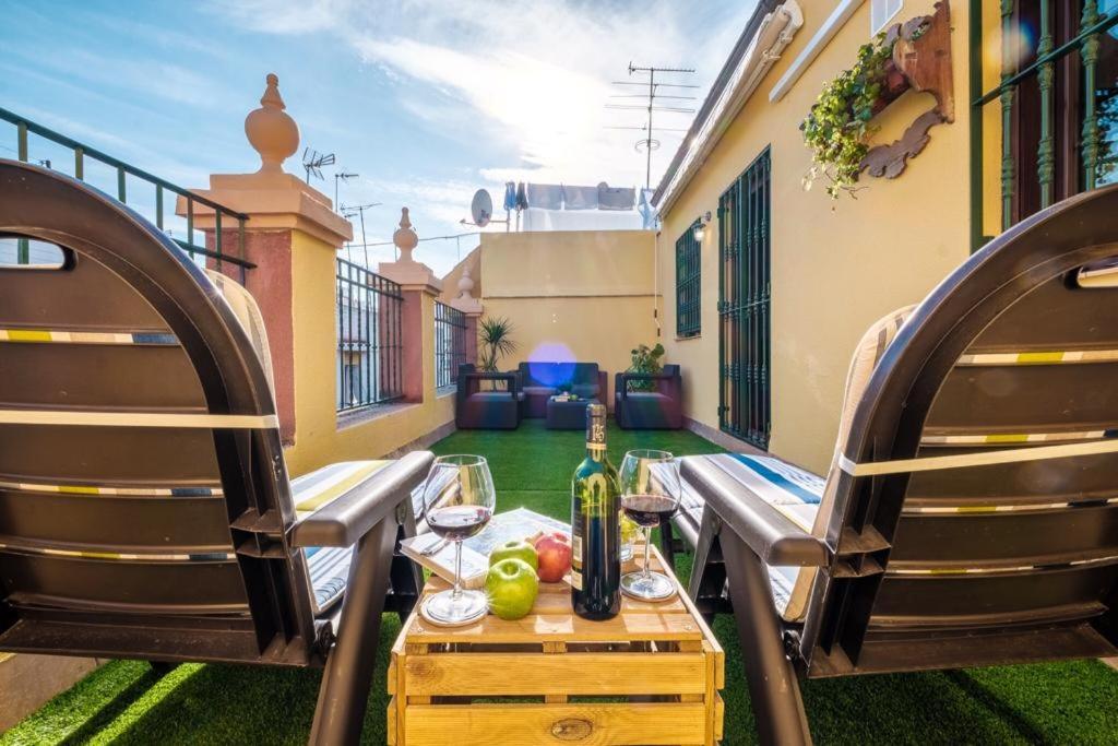 Ferienwohnung Triana Penthouse Sevilla Exterior foto